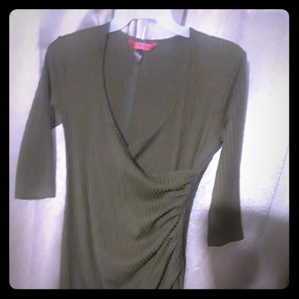 Hot kiss wrap dress